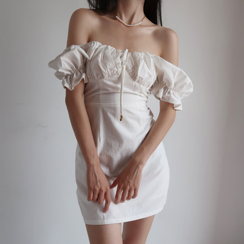 CAPRICORN WHITE DRESS