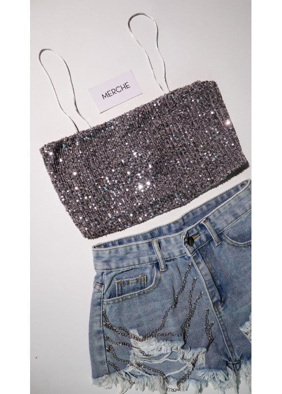 LOVELINE SEQUIN TOP