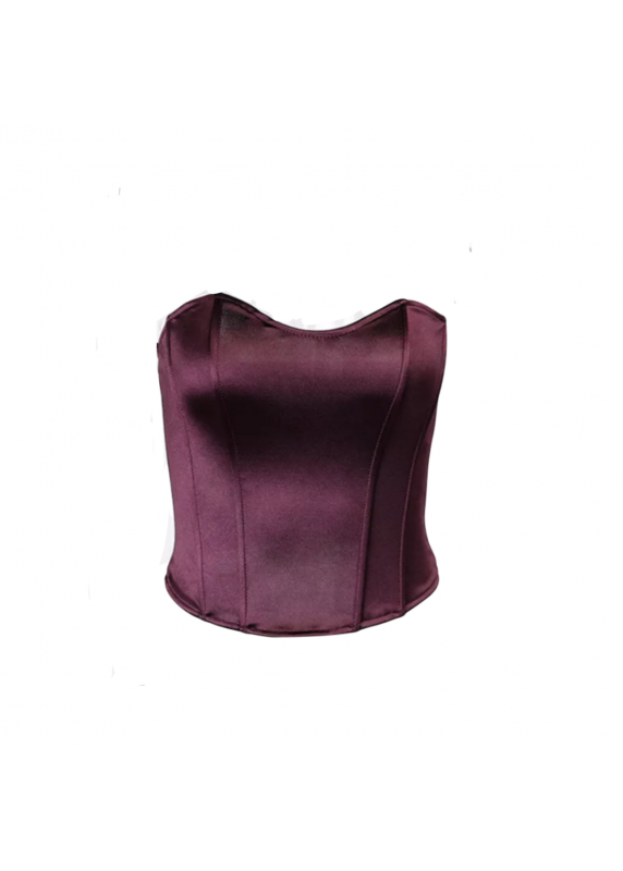 MALIBU DOLL DARK PURPLE CORSET