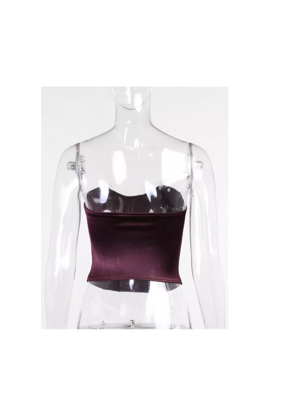 MALIBU DOLL DARK PURPLE CORSET