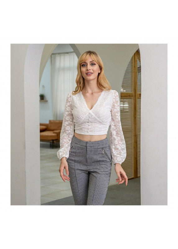 BALI WITH LOVE WHITE LACE TOP