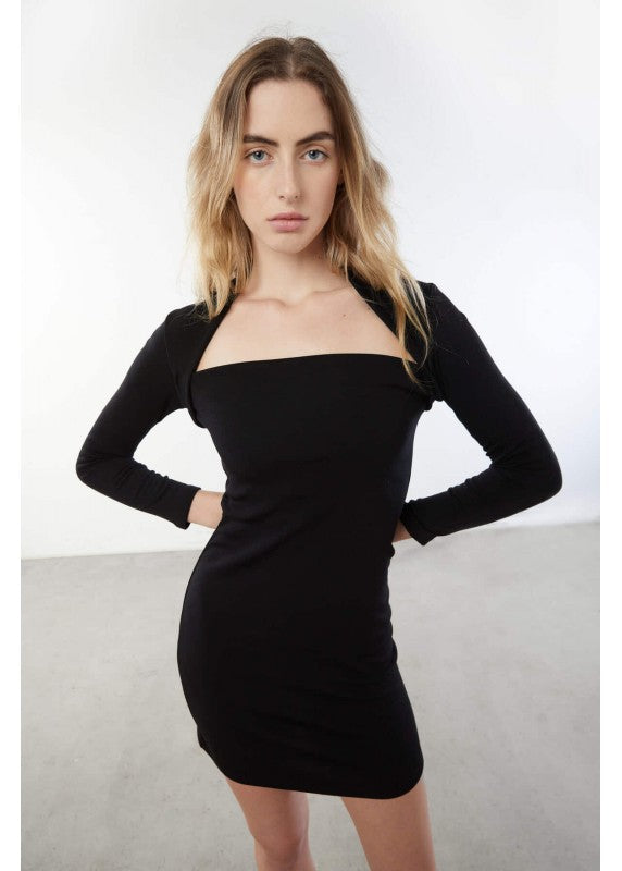 LOVER TO YOU BLACK DRESS