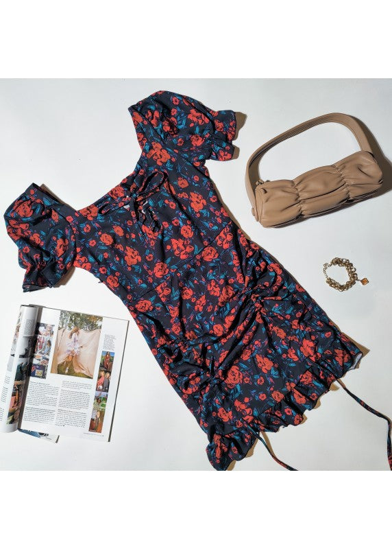 GIN AND ME FLORAL DRESS